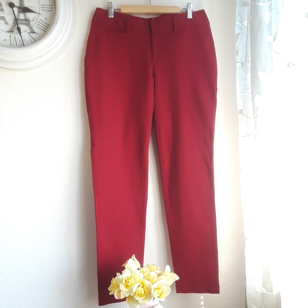 Margaret casual red pants 4
